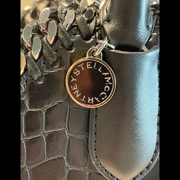 STELLA MCCARTNEY 🌟 Chain Link VEGAN Leather Croc—NWT - Picture 14 of 16